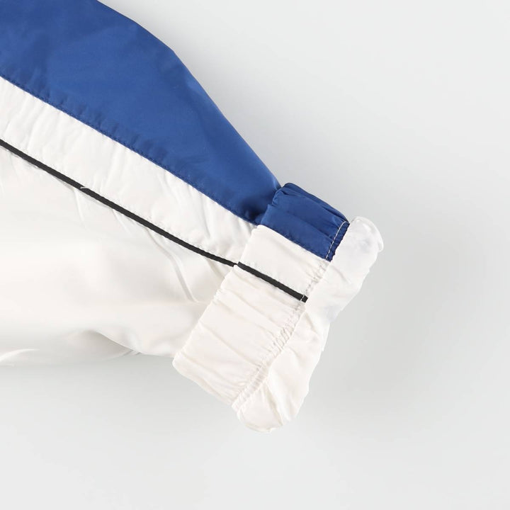 90'S Nike Half-Zip Nylon Pullover, Men's XL, Vintage Nylon blue type Vintage Second Hand