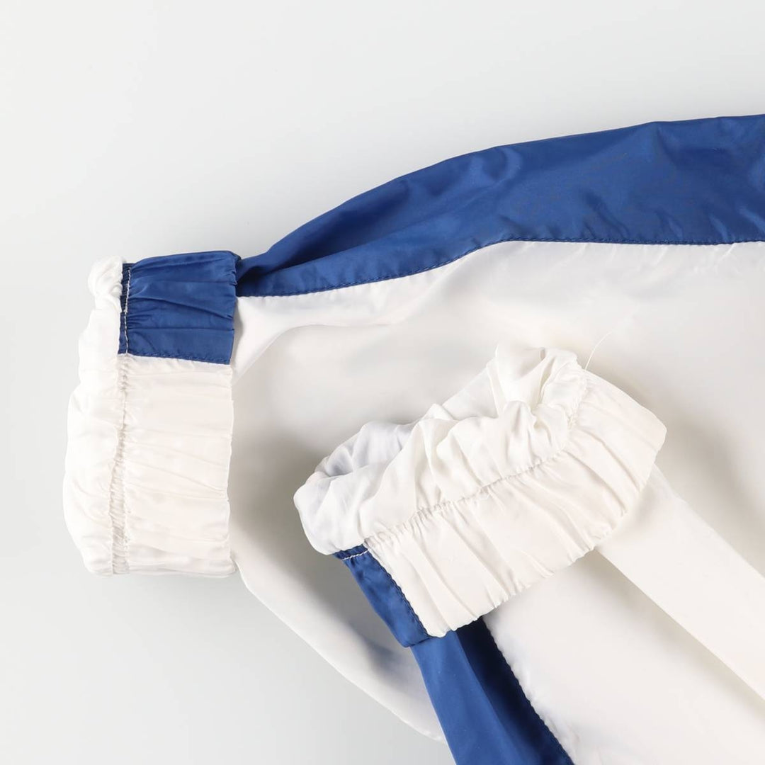 90'S Nike Half-Zip Nylon Pullover, Men's XL, Vintage Nylon blue type Vintage Second Hand