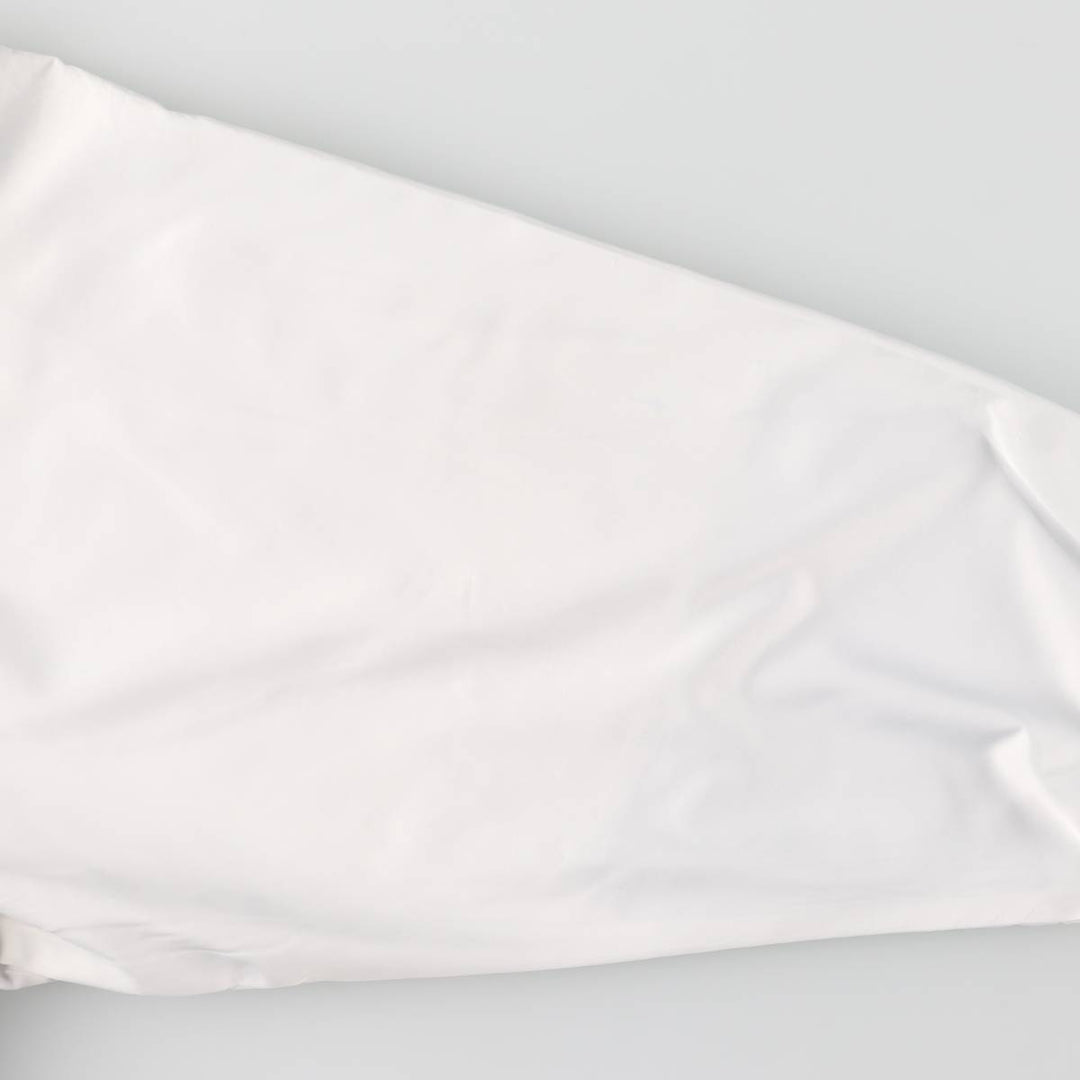 90'S Nike Half-Zip Warm-Up Pullover, Men's Size L, Vintage polyester white type Vintage Second Hand