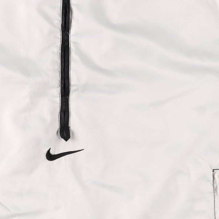 90'S Nike Half Zip Warm Up Pullover Men's XL Vintage polyester white type Vintage Second Hand