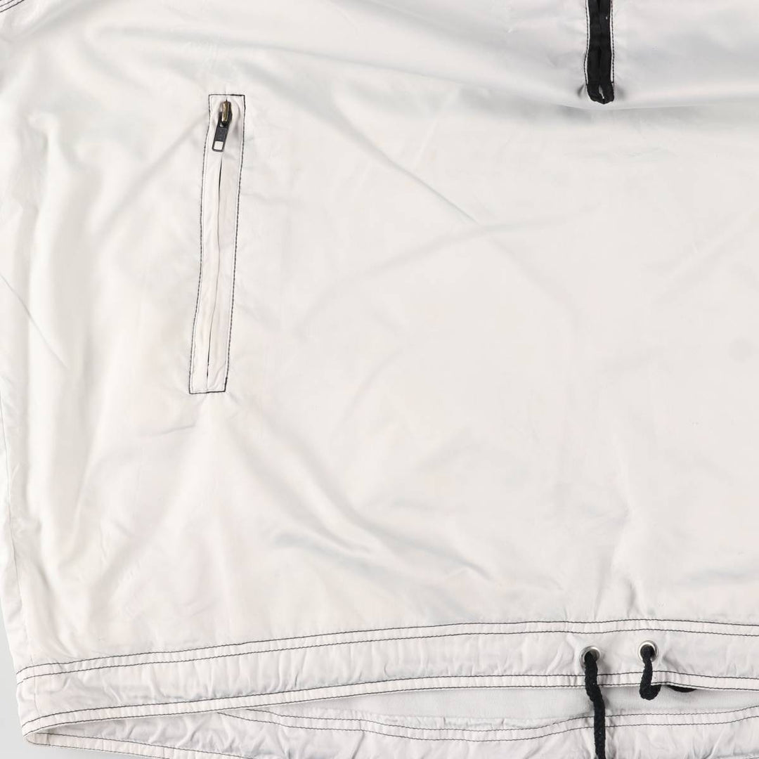 90'S Nike Half Zip Warm Up Pullover Men's XL Vintage polyester white type Vintage Second Hand