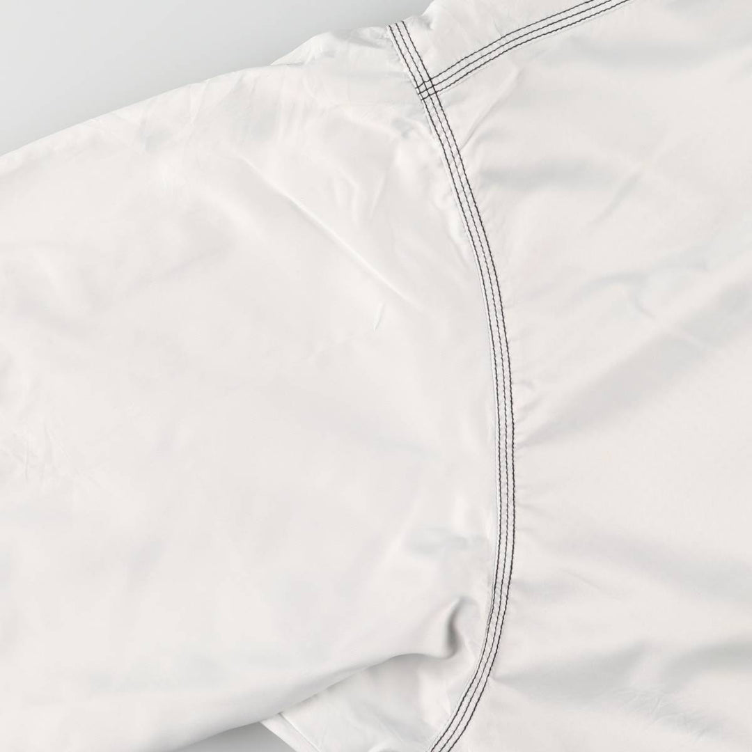 90'S Nike Half Zip Warm Up Pullover Men's XL Vintage polyester white type Vintage Second Hand