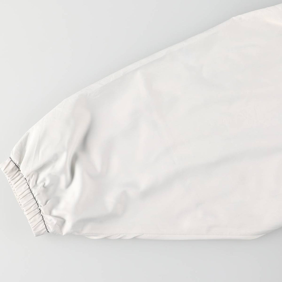 90'S Nike Half Zip Warm Up Pullover Men's XL Vintage polyester white type Vintage Second Hand