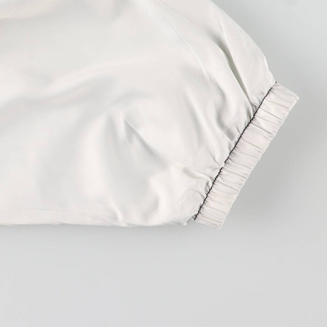 90'S Nike Half Zip Warm Up Pullover Men's XL Vintage polyester white type Vintage Second Hand