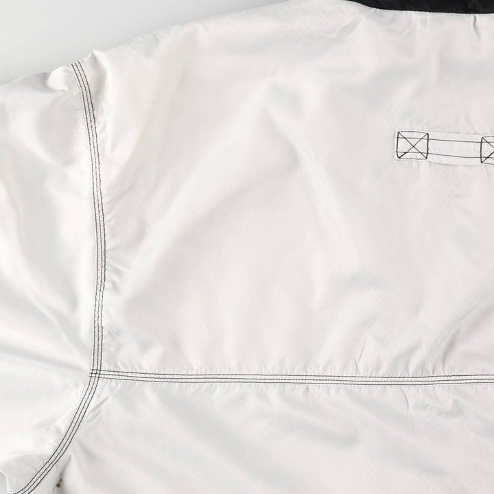 90'S Nike Half Zip Warm Up Pullover Men's XL Vintage polyester white type Vintage Second Hand