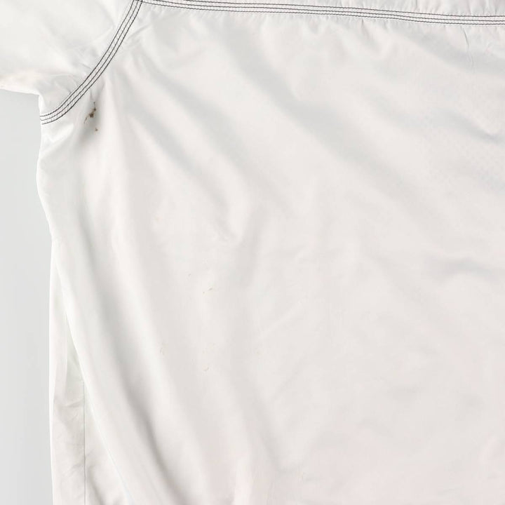 90'S Nike Half Zip Warm Up Pullover Men's XL Vintage polyester white type Vintage Second Hand