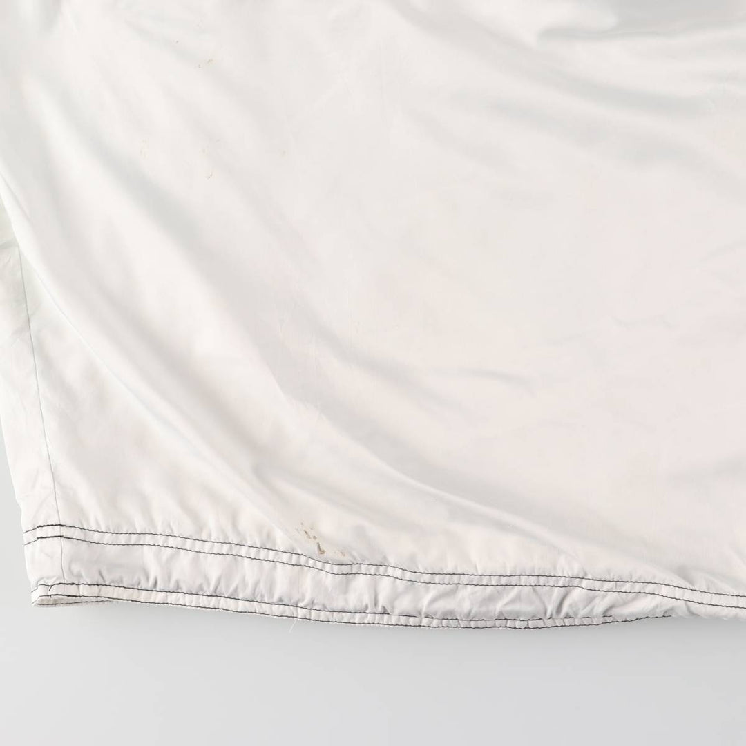 90'S Nike Half Zip Warm Up Pullover Men's XL Vintage polyester white type Vintage Second Hand