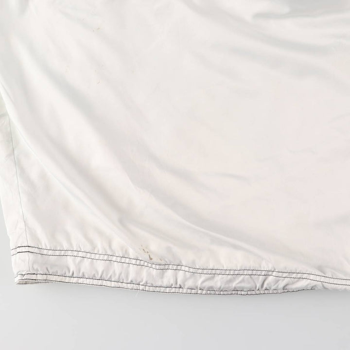 90'S Nike Half Zip Warm Up Pullover Men's XL Vintage polyester white type Vintage Second Hand