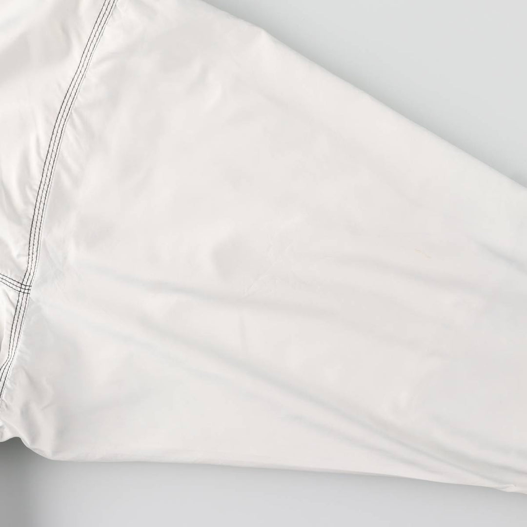 90'S Nike Half Zip Warm Up Pullover Men's XL Vintage polyester white type Vintage Second Hand