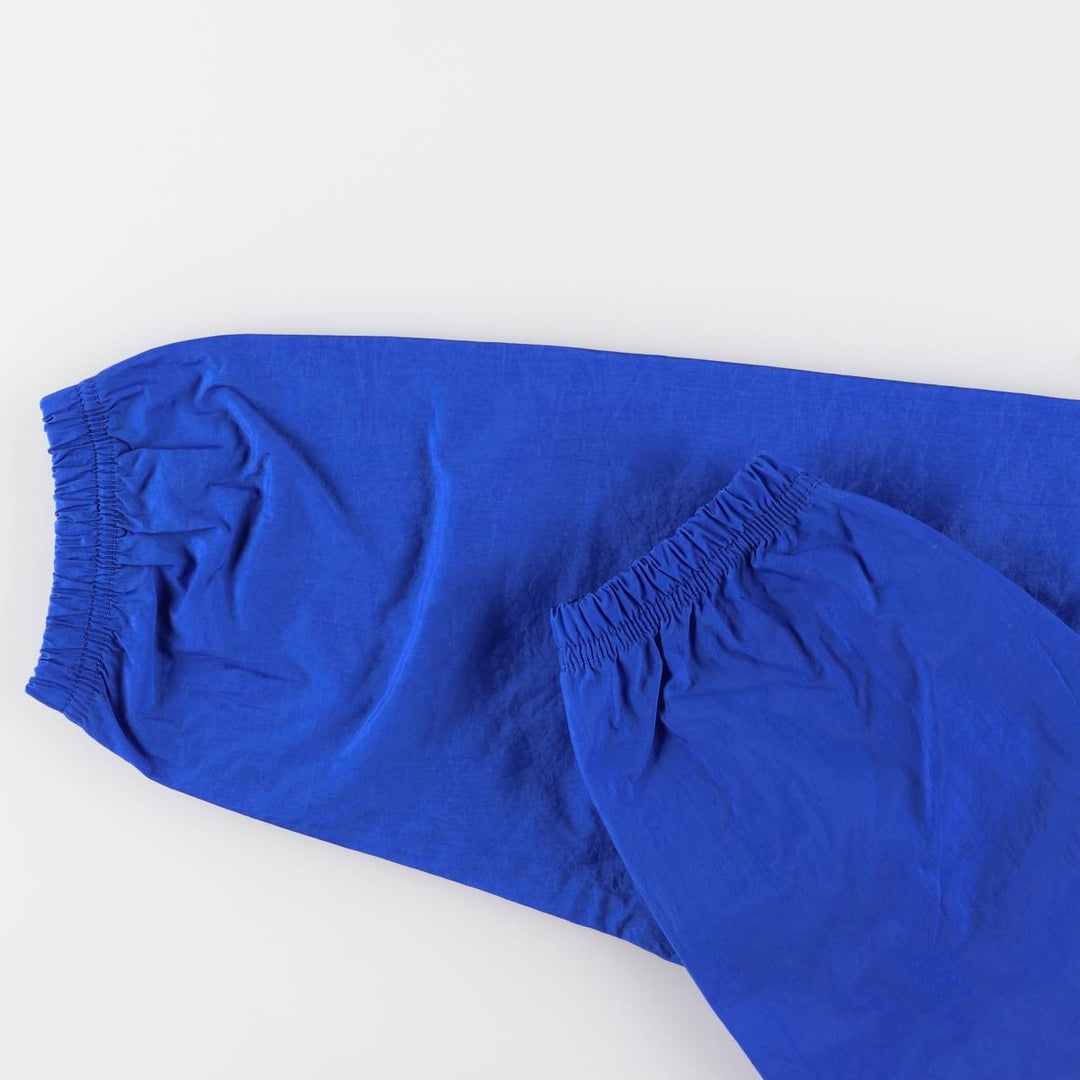 90'S Vintage Nike Anorak Jacket with Back Logo, Men's Size Medium Nylon blue type Vintage Second Hand