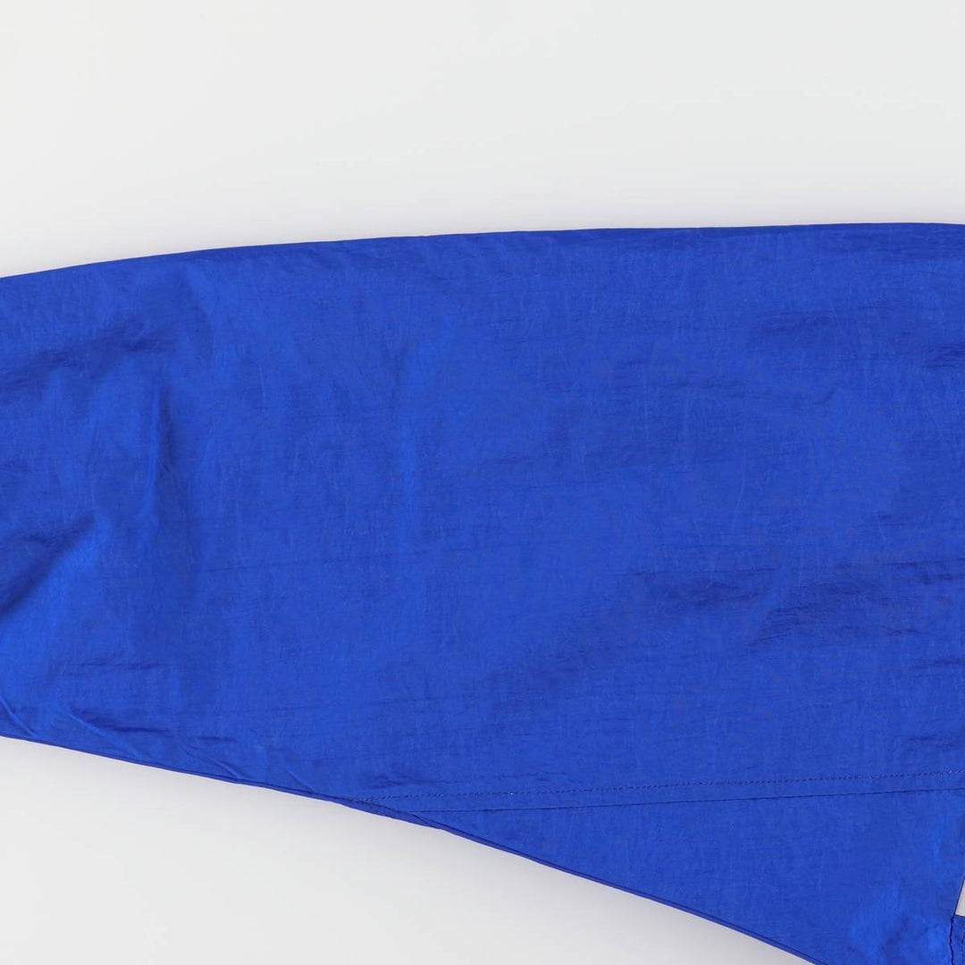 90'S Vintage Nike Anorak Jacket with Back Logo, Men's Size Medium Nylon blue type Vintage Second Hand