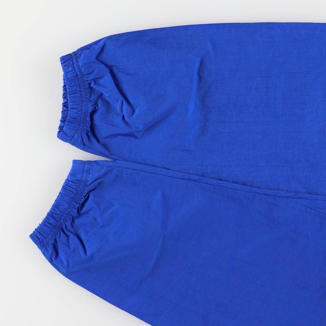 90'S Vintage Nike Anorak Jacket with Back Logo, Men's Size Medium Nylon blue type Vintage Second Hand