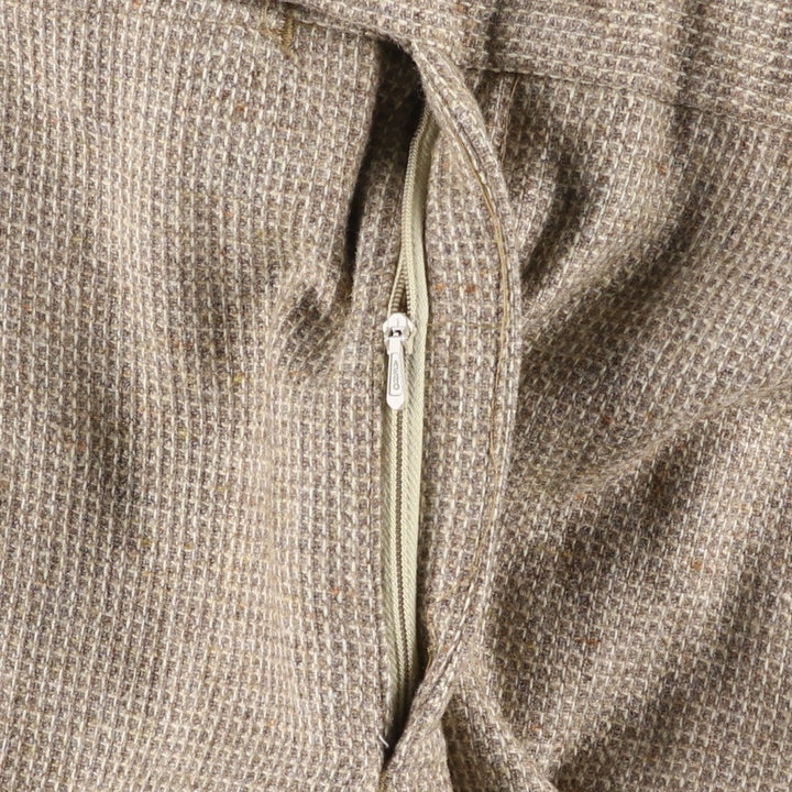 Vintage wool slacks, flared pants, women's size L (w29) unclear Beige type Vintage Second Hand