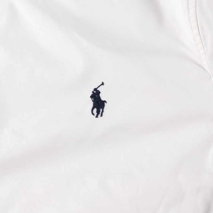 Ralph Lauren POLO RALPH LAUREN windbreaker, men's size M polyester white type Vintage Second Hand