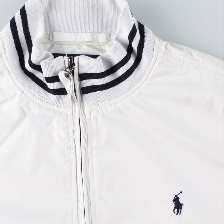 Ralph Lauren POLO RALPH LAUREN windbreaker, men's size M polyester white type Vintage Second Hand