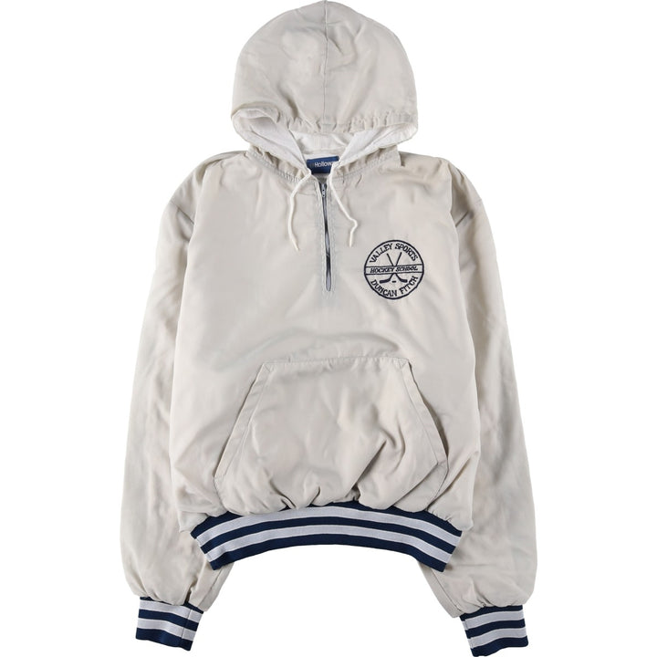 Holloway Anorak Parka, Made in USA, Men's XL Nylon gray type Vintage Second Hand