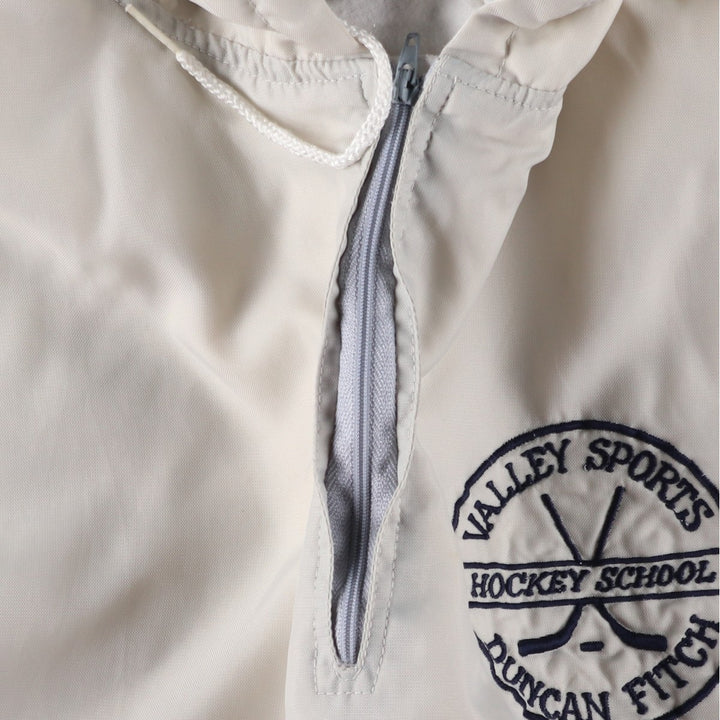 Holloway Anorak Parka, Made in USA, Men's XL Nylon gray type Vintage Second Hand