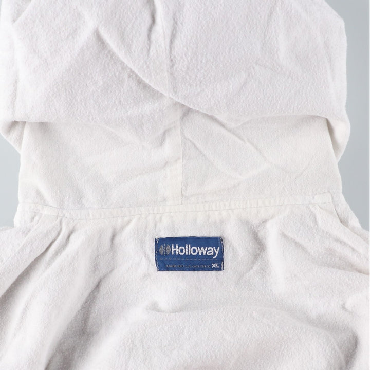 Holloway Anorak Parka, Made in USA, Men's XL Nylon gray type Vintage Second Hand