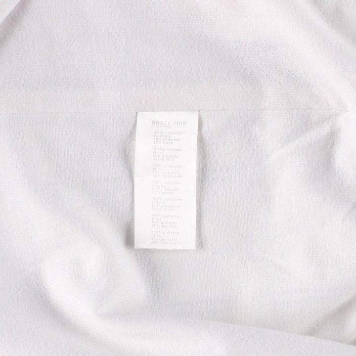Lacoste LACOSTE SPORT Check Pattern Windbreaker, Men's Size L polyester white type Vintage Second Hand