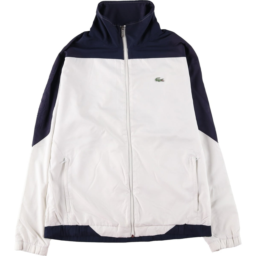 Lacoste LACOSTE SPORT Ripstop Windbreaker, Men's Size L polyester white type Vintage Second Hand