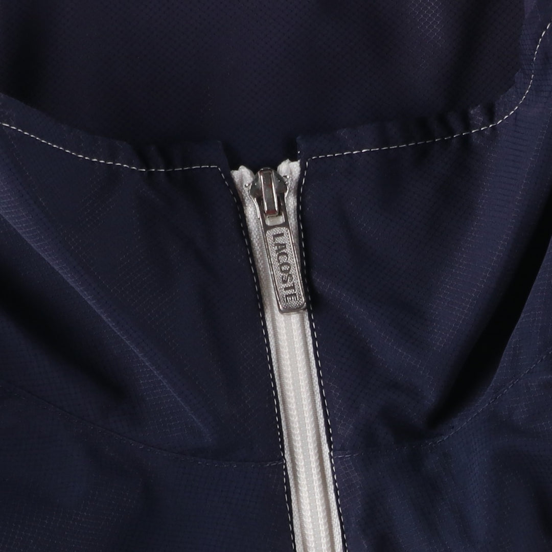 Lacoste LACOSTE SPORT Ripstop Windbreaker, Men's Size L polyester white type Vintage Second Hand