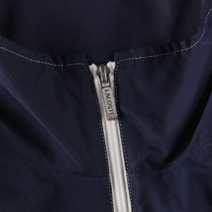 Lacoste LACOSTE SPORT Ripstop Windbreaker, Men's Size L polyester white type Vintage Second Hand