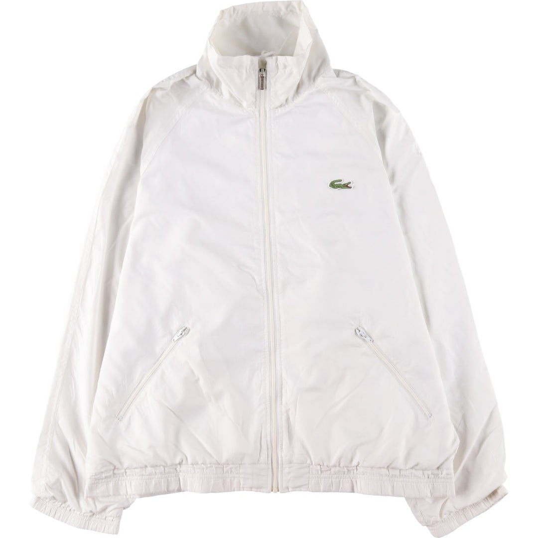 Lacoste LACOSTE SPORT windbreaker, men's size L polyester white type Vintage Second Hand