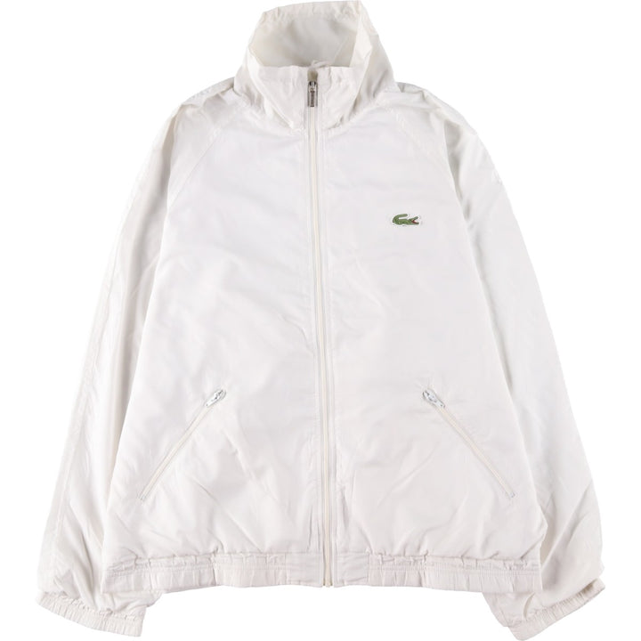 Lacoste LACOSTE SPORT windbreaker, men's size L polyester white type Vintage Second Hand