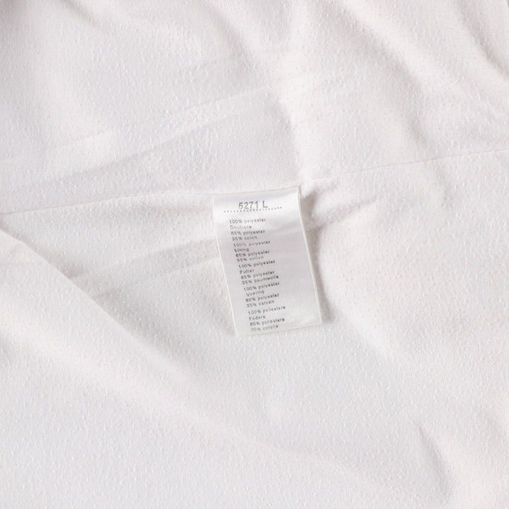 Lacoste LACOSTE SPORT windbreaker, men's size L polyester white type Vintage Second Hand