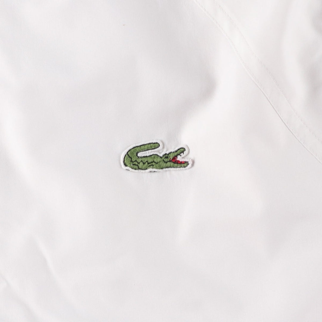 Lacoste LACOSTE SPORT windbreaker, men's size L polyester white type Vintage Second Hand