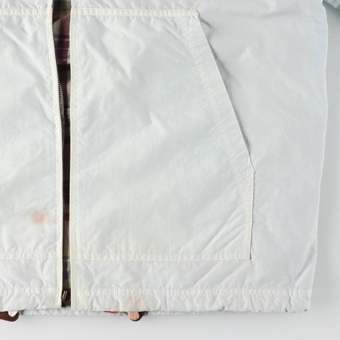 Vintage 90'S Nautica nylon parka, size L, men's Nylon Blue type light blue Vintage Second Hand