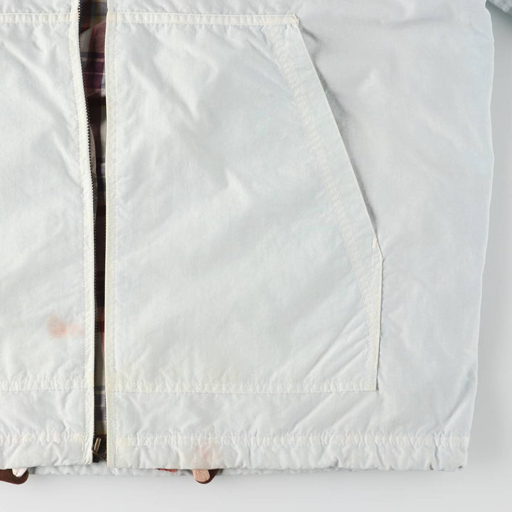 Vintage 90'S Nautica nylon parka, size L, men's Nylon Blue type light blue Vintage Second Hand