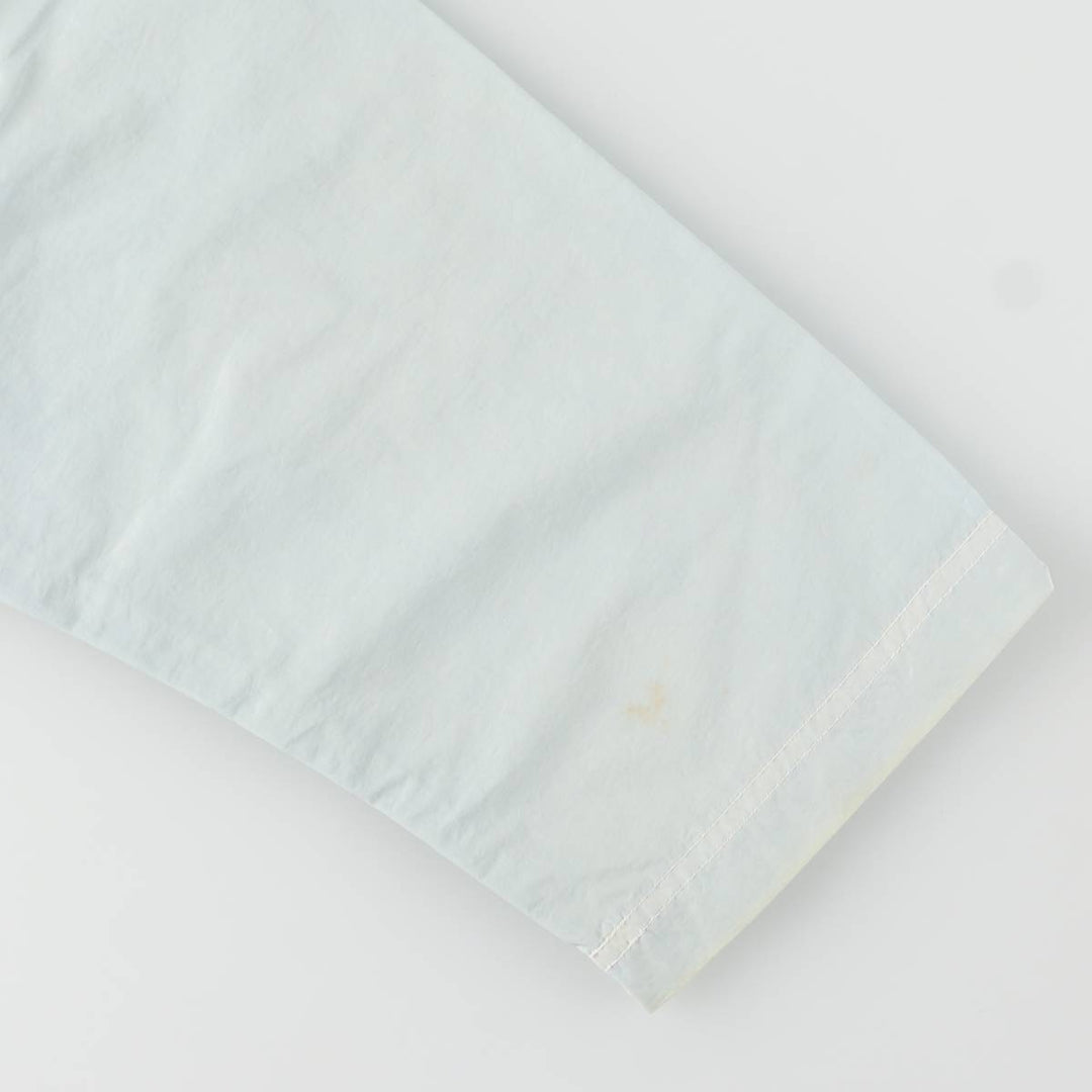 Vintage 90'S Nautica nylon parka, size L, men's Nylon Blue type light blue Vintage Second Hand