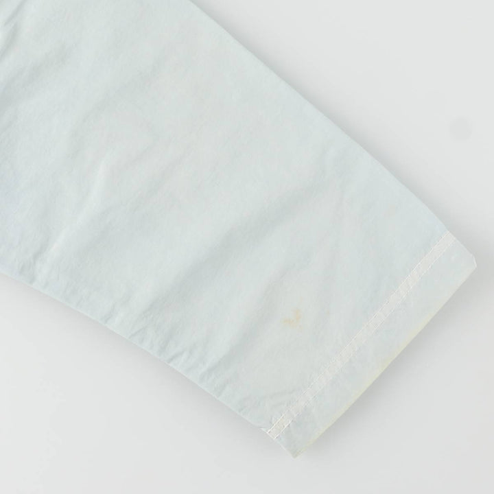 Vintage 90'S Nautica nylon parka, size L, men's Nylon Blue type light blue Vintage Second Hand