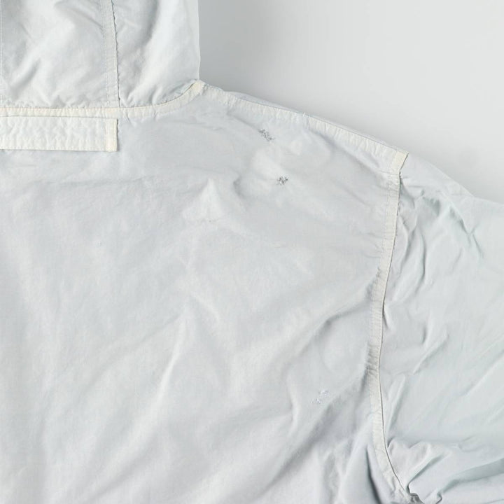 Vintage 90'S Nautica nylon parka, size L, men's Nylon Blue type light blue Vintage Second Hand