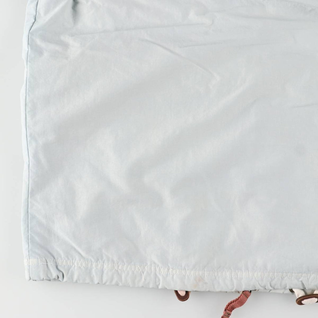 Vintage 90'S Nautica nylon parka, size L, men's Nylon Blue type light blue Vintage Second Hand