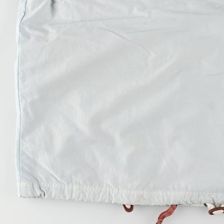 Vintage 90'S Nautica nylon parka, size L, men's Nylon Blue type light blue Vintage Second Hand