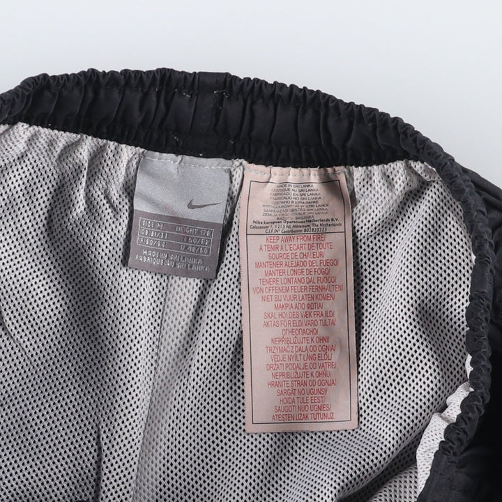 Nike Nylon Pants, Shaka Shaka Pants, Men's Size Medium unclear black type Vintage Second Hand
