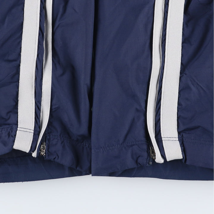 00'S Nike Warm-up Pants, Nylon Pants, Rustling Pants, Men's Size L polyester navy blue type Vintage Second Hand