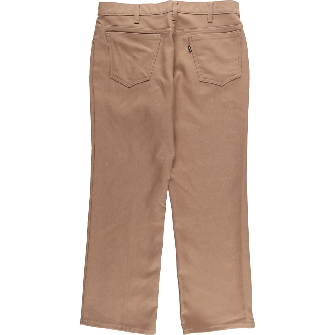 Vintage 1980'S Levi's 10517-6125 Men's Flare Pants, Size 34 (approx.) unclear Beige type Vintage Second Hand