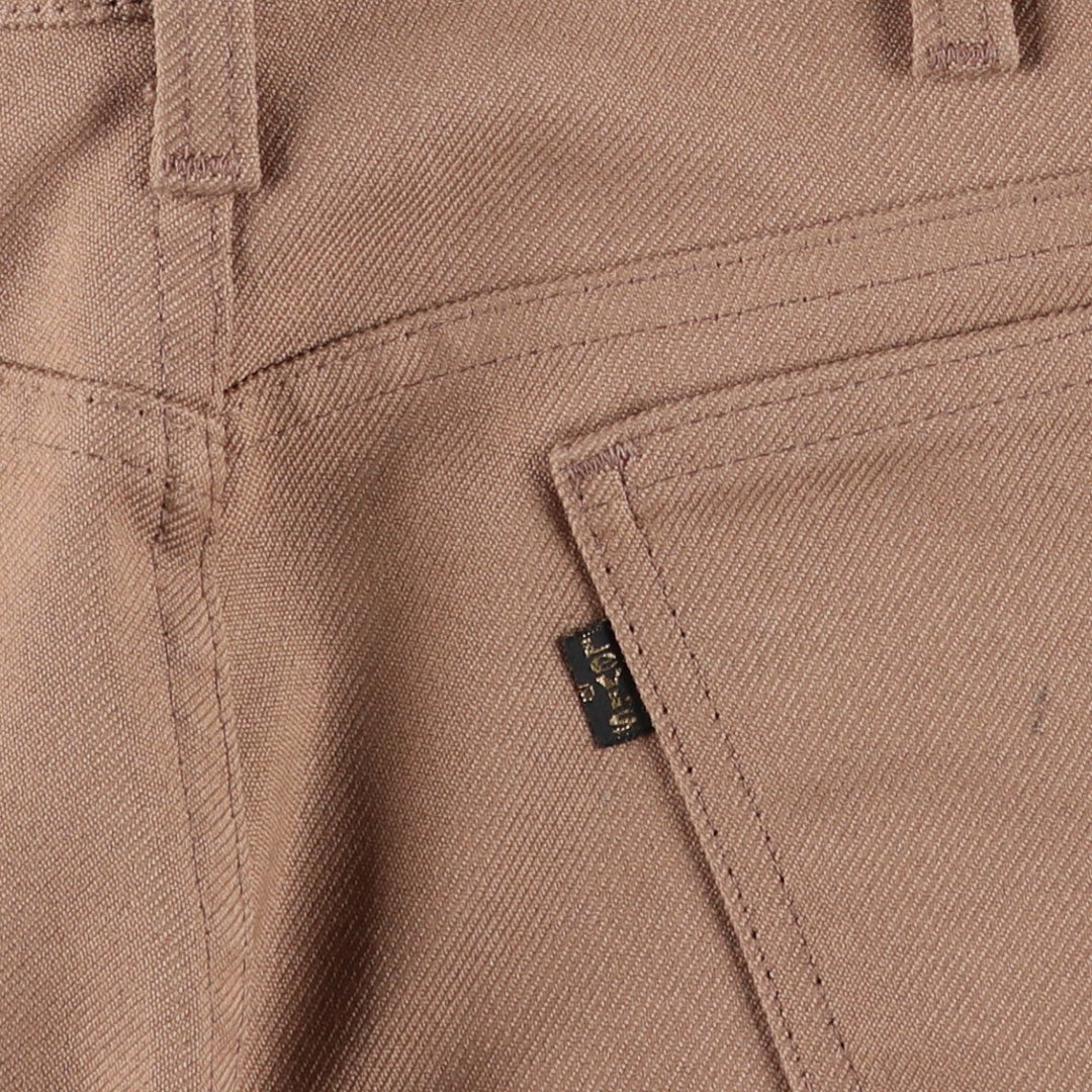 Vintage 1980'S Levi's 10517-6125 Men's Flare Pants, Size 34 (approx.) unclear Beige type Vintage Second Hand