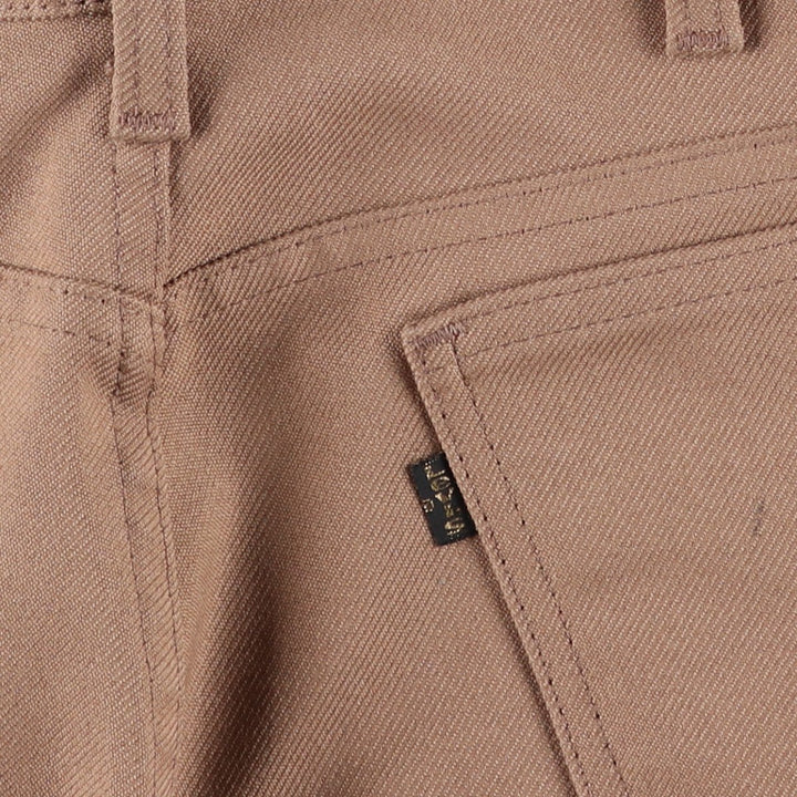 Vintage 1980'S Levi's 10517-6125 Men's Flare Pants, Size 34 (approx.) unclear Beige type Vintage Second Hand