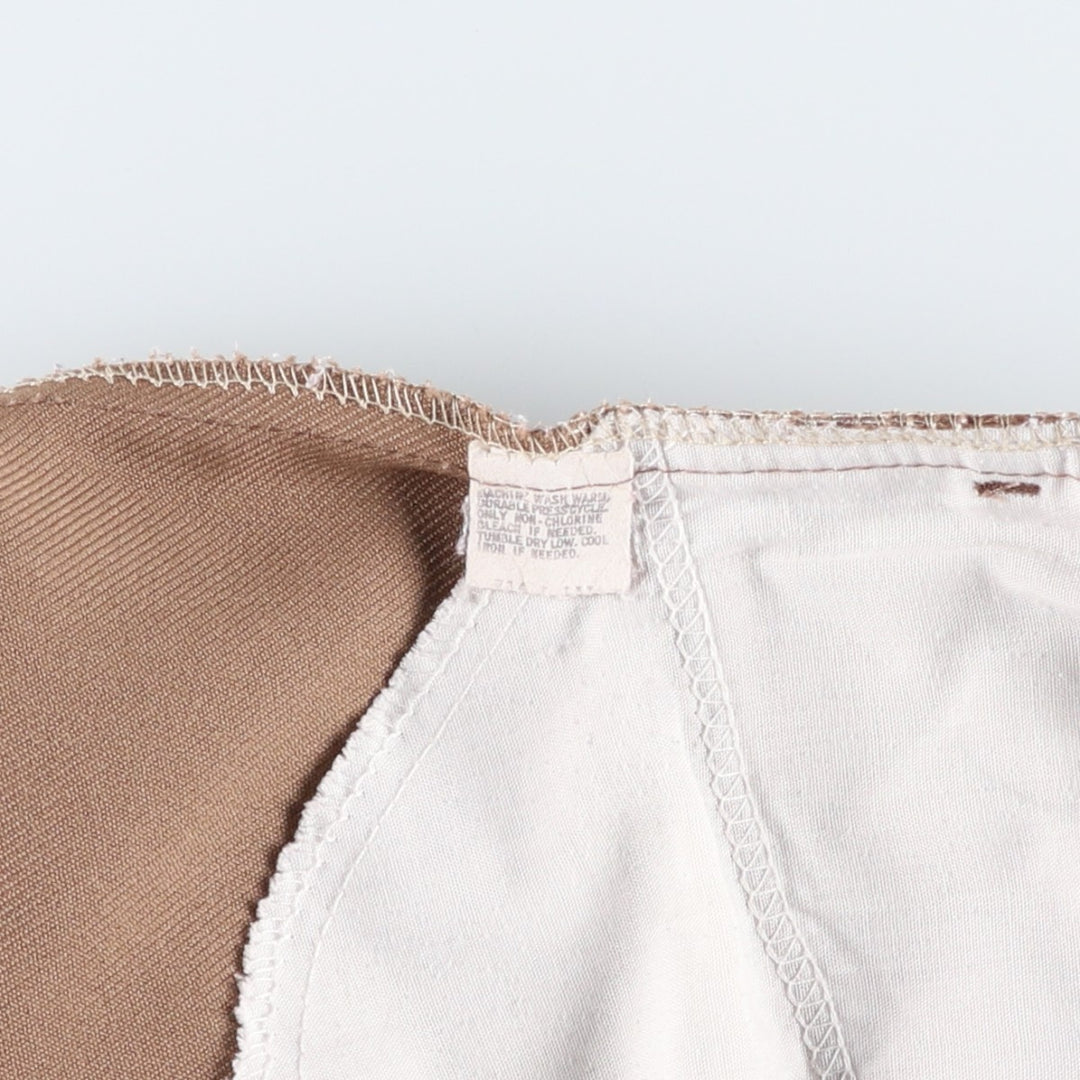 Vintage 1980'S Levi's 10517-6125 Men's Flare Pants, Size 34 (approx.) unclear Beige type Vintage Second Hand