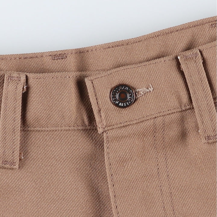 Vintage 1980'S Levi's 10517-6125 Men's Flare Pants, Size 34 (approx.) unclear Beige type Vintage Second Hand