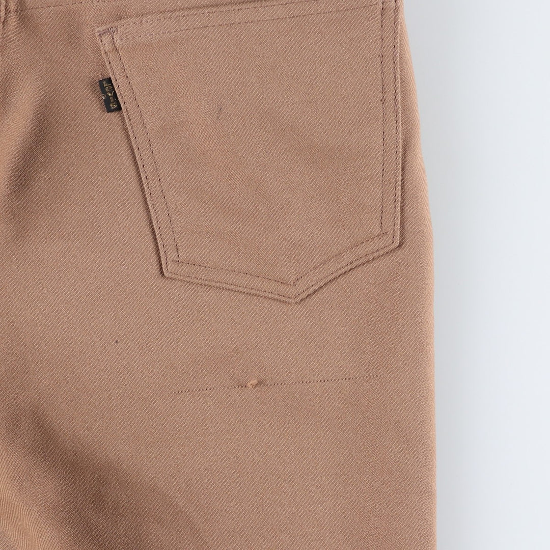Vintage 1980'S Levi's 10517-6125 Men's Flare Pants, Size 34 (approx.) unclear Beige type Vintage Second Hand
