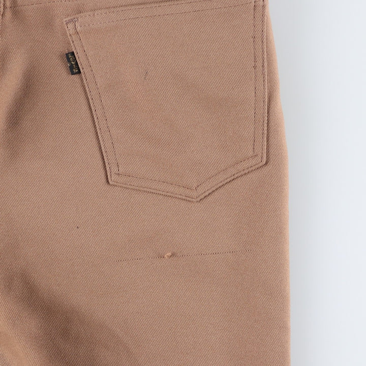 Vintage 1980'S Levi's 10517-6125 Men's Flare Pants, Size 34 (approx.) unclear Beige type Vintage Second Hand