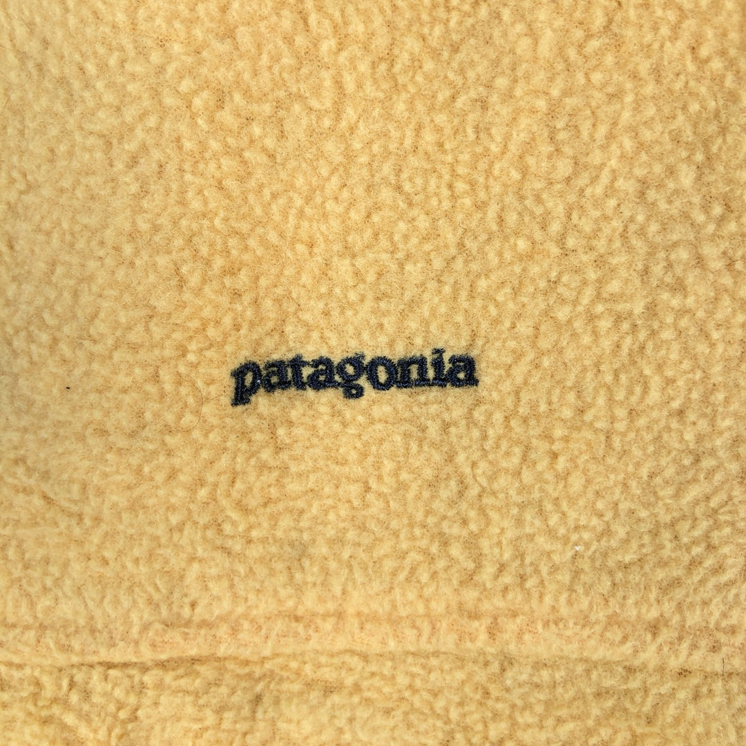 90'S Patagonia Synchilla Fleece Vest (25182 SP97), Made in USA, Men's XL, Vintage polyester yellow type Vintage Second Hand