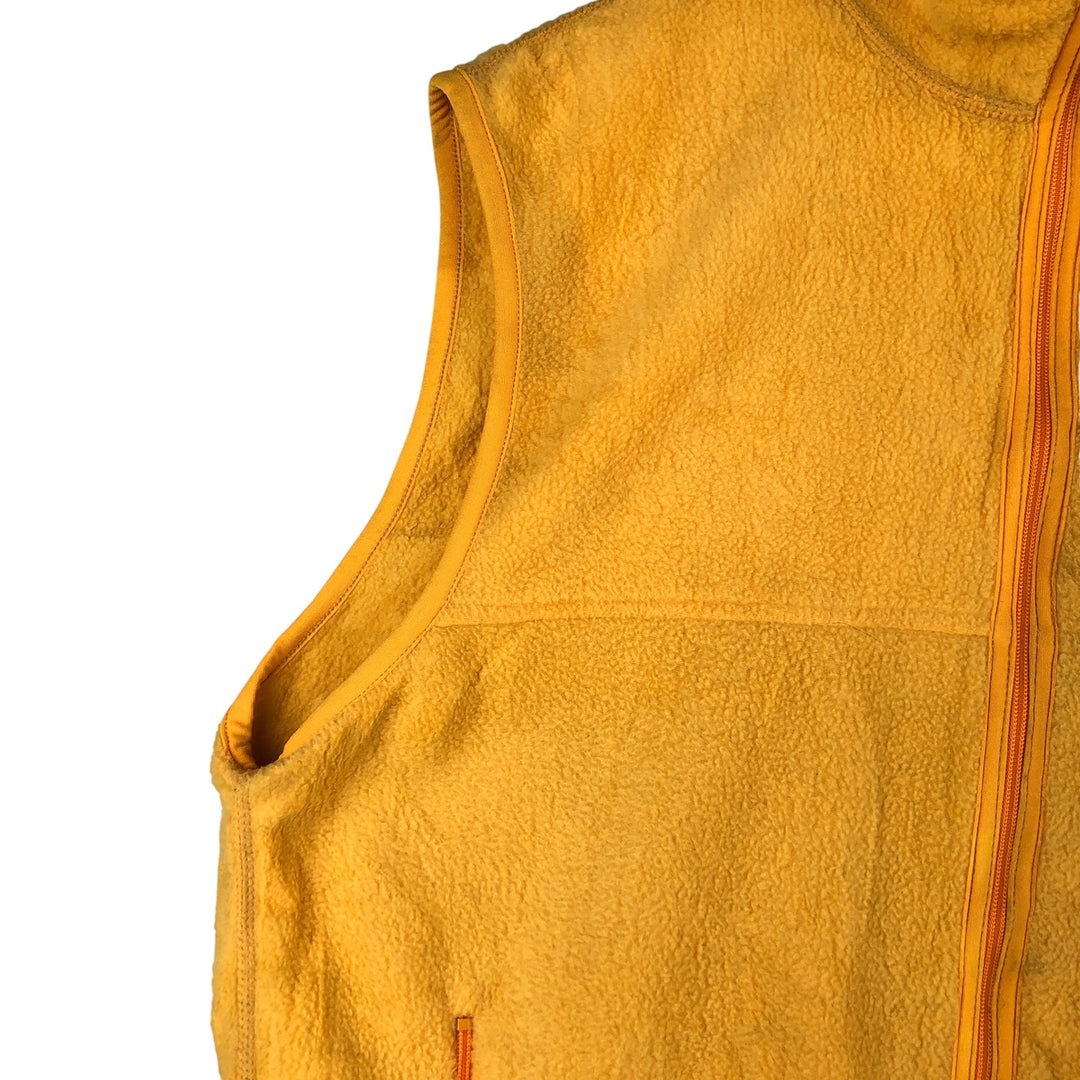 90'S Patagonia Synchilla Fleece Vest (25182 SP97), Made in USA, Men's XL, Vintage polyester yellow type Vintage Second Hand