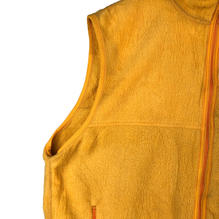90'S Patagonia Synchilla Fleece Vest (25182 SP97), Made in USA, Men's XL, Vintage polyester yellow type Vintage Second Hand