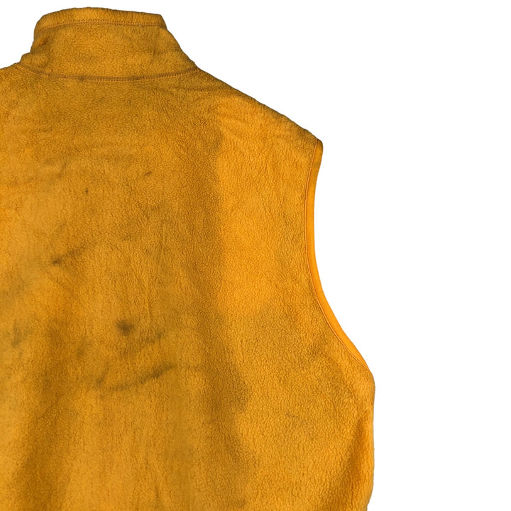 90'S Patagonia Synchilla Fleece Vest (25182 SP97), Made in USA, Men's XL, Vintage polyester yellow type Vintage Second Hand